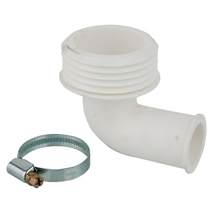  Priključno koleno za splakovalnik (Ustrezno za: Tlačna splakovalna cev 25 mm, Material: EPDM) cene