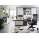 Mömax kombinacija regalov keflavik, siva, bela | Shoptok.si