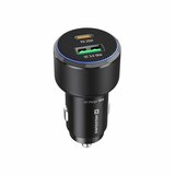 Swissten punjač za auto USB-C PD + USB-A, 38W CRNI + kabel USB-C USB-C, 1m | shoptok.hr