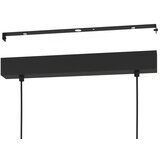 Eglo Sherburn viseća lampa 3xE27, 77 cm, crna/drvo, 43739 | shoptok.hr