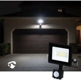 Nedis LLFLP16BLK - led reflektor sa senzorom pokreta i sumraka LED/20W/230V IP44 | Eponuda.com