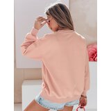 DStreet Bluza damska oversize z sercami PINKNOTE różowa | Shoptok.si