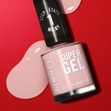Rimmel London Super Gel gel lak za nohte brez uporabe UV/LED lučke odtenek 110 Cream & Blend 12 ml | Shoptok.si