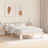  Okvir kreveta od borovine Prirodni Masivna borovina 120 x 200 cm | shoptok.hr