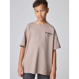 smALLSAINTS Majica 'Underground' kapučino / črna | Shoptok.si