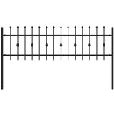  Vrh z bodicami Črna 200 x 130 cm Prašno lakirano jeklo, (5000157879) | Shoptok.si