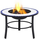 Posuda za vatru s mozaikom plavo-bijela 68 cm keramička | shoptok.hr