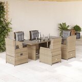  9-dijelni vrtni blagovaonski set s jastucima poliratan | shoptok.hr