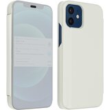 AVIZAR Izjemno tanek zrcalni ovitek za iPhone 12 Mini Folio, funkcija stojala - srebrn, (20626590) Cene