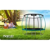 Neo-Sport profilirani vrtni trampolin 252 cm (8 ft) s unutarnjom mrežom, tirkizni | shoptok.hr
