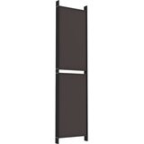 Sobna pregrada s 6 panela smeđa 300 x 200 cm od tkanine | Eponuda.ba