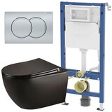 Diplon Geberit Latina Black hrom mat tipka | Eponuda.com