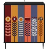  Kreveta ESSEN Crni hrast 69 x 33 x 76 cm Konstruirano drvo | shoptok.hr