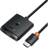 2v1 Adapter HDMI razdelilnik 4K 60Hz dvosmerni AirJoy 1m črn, (21510586)