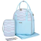 ranac za mame compact plava