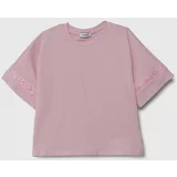 Pinko Up Otroška kratka majica roza barva