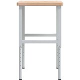  Radni stol 100x60x(73-99,5) cm od masivne hrastovine pravokutni | shoptok.hr