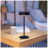 Eglo 75876-LED prigušiva solarno-punjiva stona lampa SIMERI LED/3W/5V 1800mAh IP44 crna | Eponuda.com
