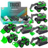 Construction Vehicle Excavator Green Friction Drive | shoptok.hr