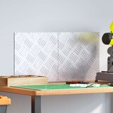 vidaXL Srebrna Aluminij 30 x 30 cm Stepenice Četvrtasti Industrijski | shoptok.hr