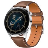 Huawei Watch 3 pametna ura, Stainless Steel, z rjavim usnjenim paščkom (46mm) | Shoptok.si