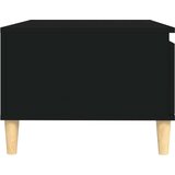  Stolić za kavu crni 90 x 50 x 36 5 cm od konstruiranog drva | shoptok.hr