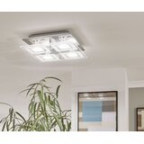 Eglo Almana plafonjera4, led, gu10, 4x3w, d 290 ,krom/staklo | shoptok.hr