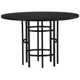 Furniture Fashion Copenhagen okrugli blagovaonski stol ⌀115 cm, crni Slike