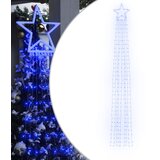  Svjetlo za božićno drvce 320 LED plave 375 cm | shoptok.hr