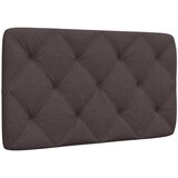 vidaXL Vzglavna stranica temno rjava 80 cm blago Cene