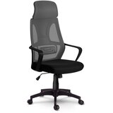  Uredska stolica Praga Micro-Mesh - siva Slike