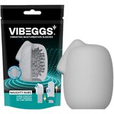 VibEggs Naughty Nubs - vibracijsko jaje masturbator (bijelo) | shoptok.hr