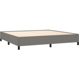  Posteljni okvir temno siv 200x200 cm blago, (20600876) | Shoptok.si
