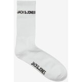 Jack & Jones Sportske čarape 'MELVIN' crna / bijela | shoptok.hr