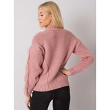 RUE PARIS Sweater-CA-SW-3744.08-dark pink | Shoptok.si