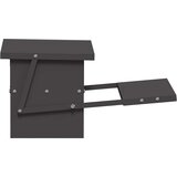 Feeder s nogom za piliće Crna 48,5 x 39,5 x 19 cm | shoptok.hr