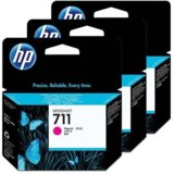 HP Komplet kartuš CZ135A nr.711 (škrlatna), 3 kosi, original Cene