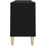 TV ormarić crni 150 x 30 x 50 cm od konstruiranog drva | Eponuda.ba