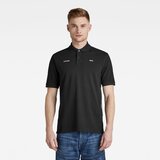 G-star Polo T-shirt - Logo wallpaper polo black Cene