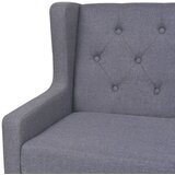  Kauč Dvosjed od Tkanine Sivi | Eponuda.com
