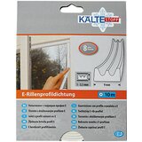 KÄLTESTOPP tesnilo e-profil s kanali (belo, dolžina: 10 m) Cene