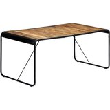  Blagovaonski stol od masivnog grubog drva manga 180x90x76 cm | shoptok.hr