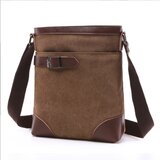 INF Ženska platnena torba za čez telo, torba za na ramo coffee, (21778847) | Shoptok.si
