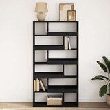 vidaXL Regal za knjige crni 100 x 33 x 187,5 cm konstruirano drvo | shoptok.hr