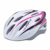 Force Kaciga HAL, bela-roze XS-S Cene