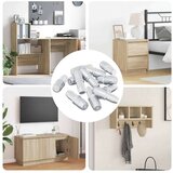  Polica Peg 7200 pcs srebrna 7 x 16 mm elezo, (5000307448) | Shoptok.si
