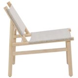 Venture Home lounge fotelja Millo 43 &amp;times; 40 &amp;times; 65 cm, prirodna boja Slike