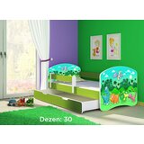 ACMA dečiji krevet ii 180x80 f + dušek 6 cm GREEN30 | ePonuda.com