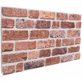  Zidne panele 10 pcs Crvena 100 x 50 cm EPS pjena | shoptok.hr