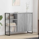 vidaXL Pomoćni ormarić Siva Sonoma 96.5 x 30 x 75 cm Konstruirano drvo | shoptok.hr